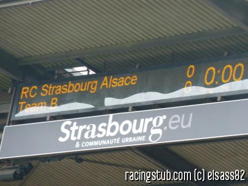 RCS Mulhouse : le tableau des scores avant le match