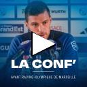 Racing-Olympique de Marseille : la conf' d'avant-match I REPLAY